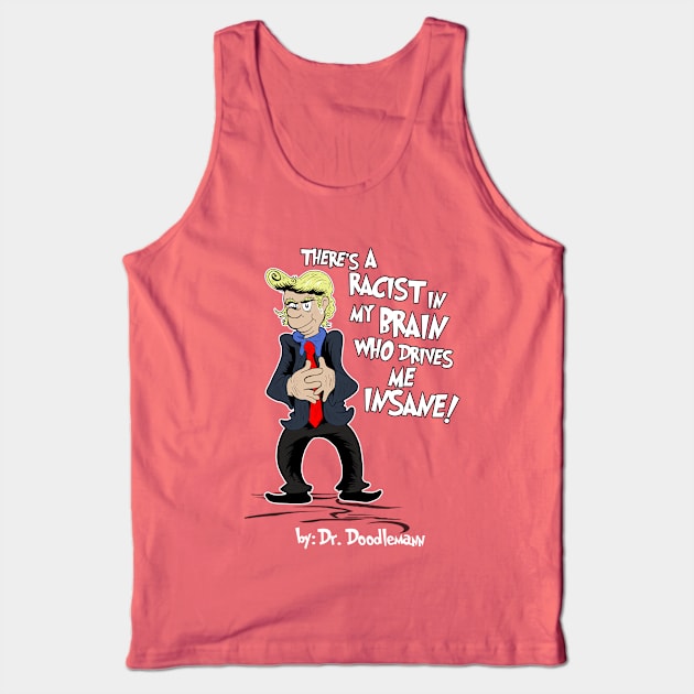 Donald Hears A "Booo!" Tank Top by Lmann17